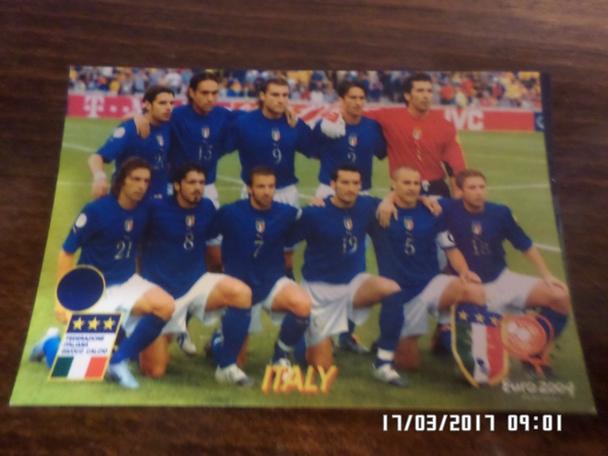 Календарик Италия 2005 г