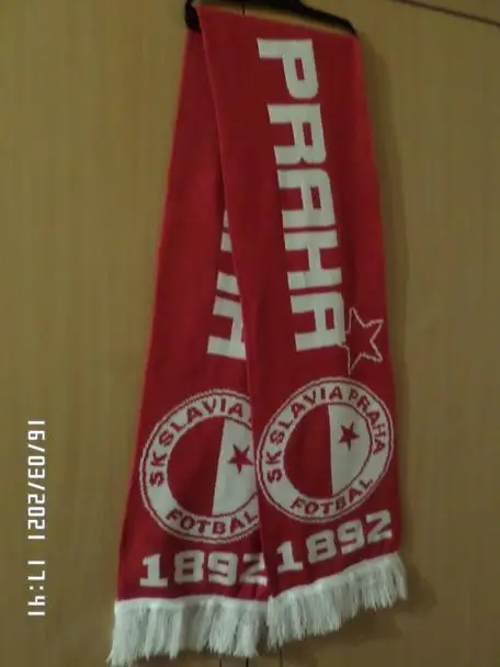 Шарф ФК Славия Прага Чехия