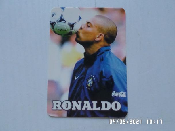 Календарик Роналдо Бразилия 2000