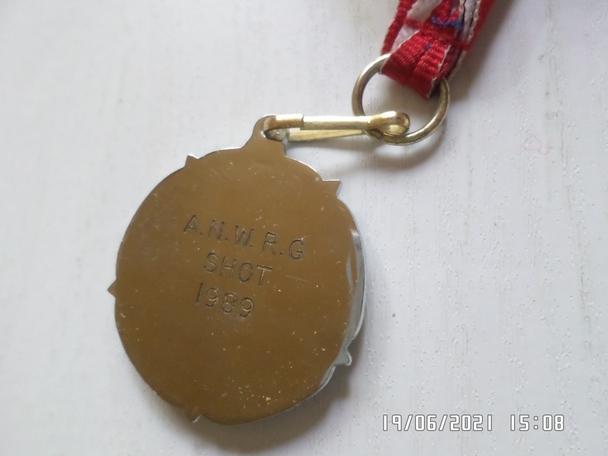 Медаль Толкания ядра 1989 г 1