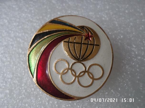 Значок Олимпиада-80 Москва