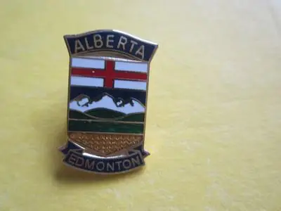 Значок город Эдмонтон провинция Альберта Канада