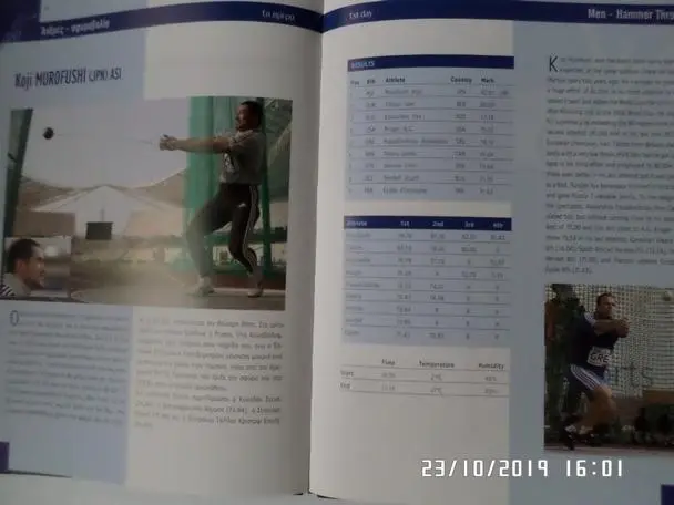 Фотоальбом - Кубок мира по легкой атлетике 2006 г Афины англ.яз 1