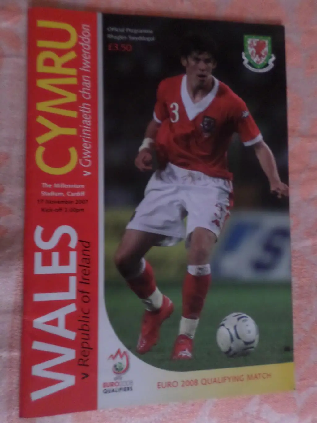 программа Уэльс - Ирландия 2007 г