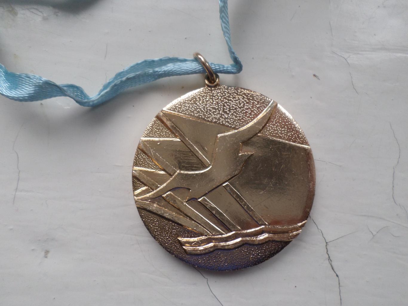 Медаль 1-е место Укррада ДСО Буревестник