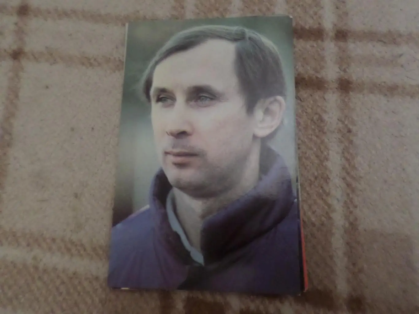 открытка Владимир Веремеев Динамо Киев 1986 г