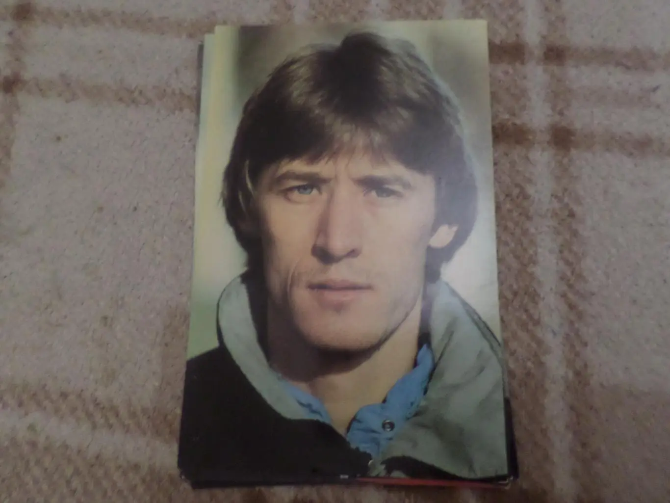 открытка Сергей Балтача Динамо Киев 1986 г