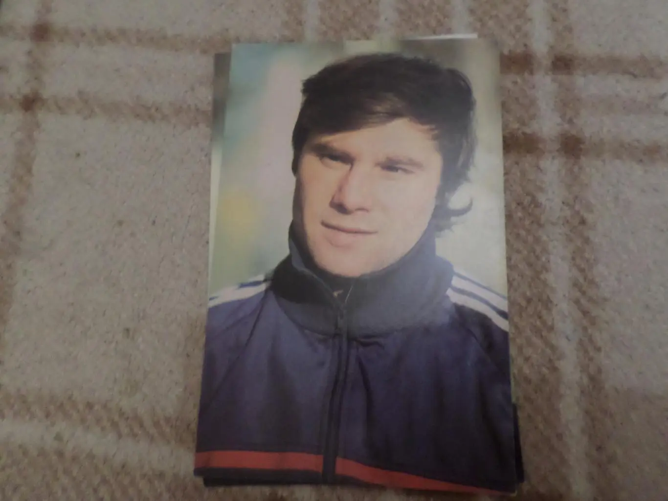 открытка Анатолий Демьяненко Динамо Киев 1986 г