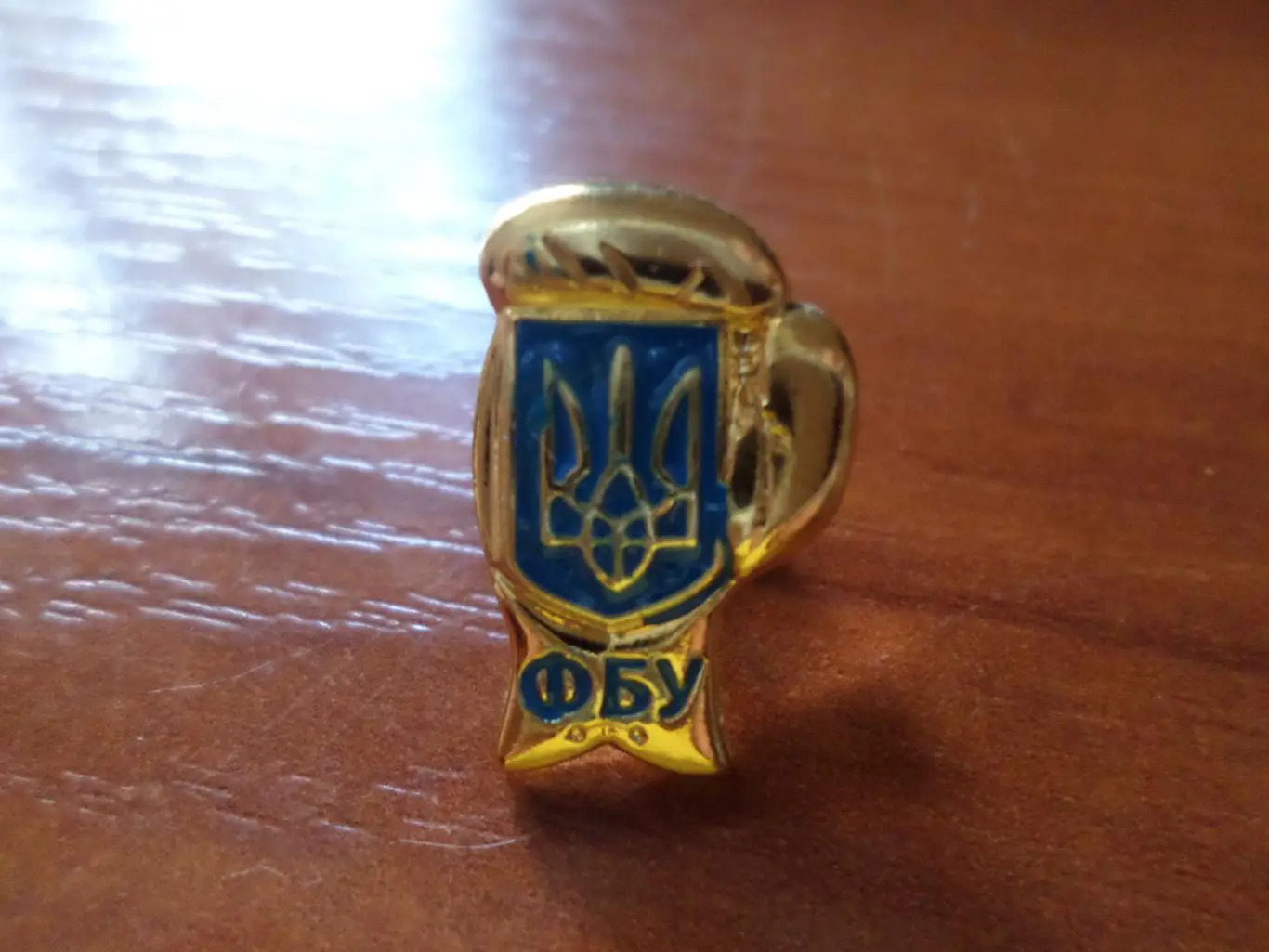 значок Федерация бокса Украина