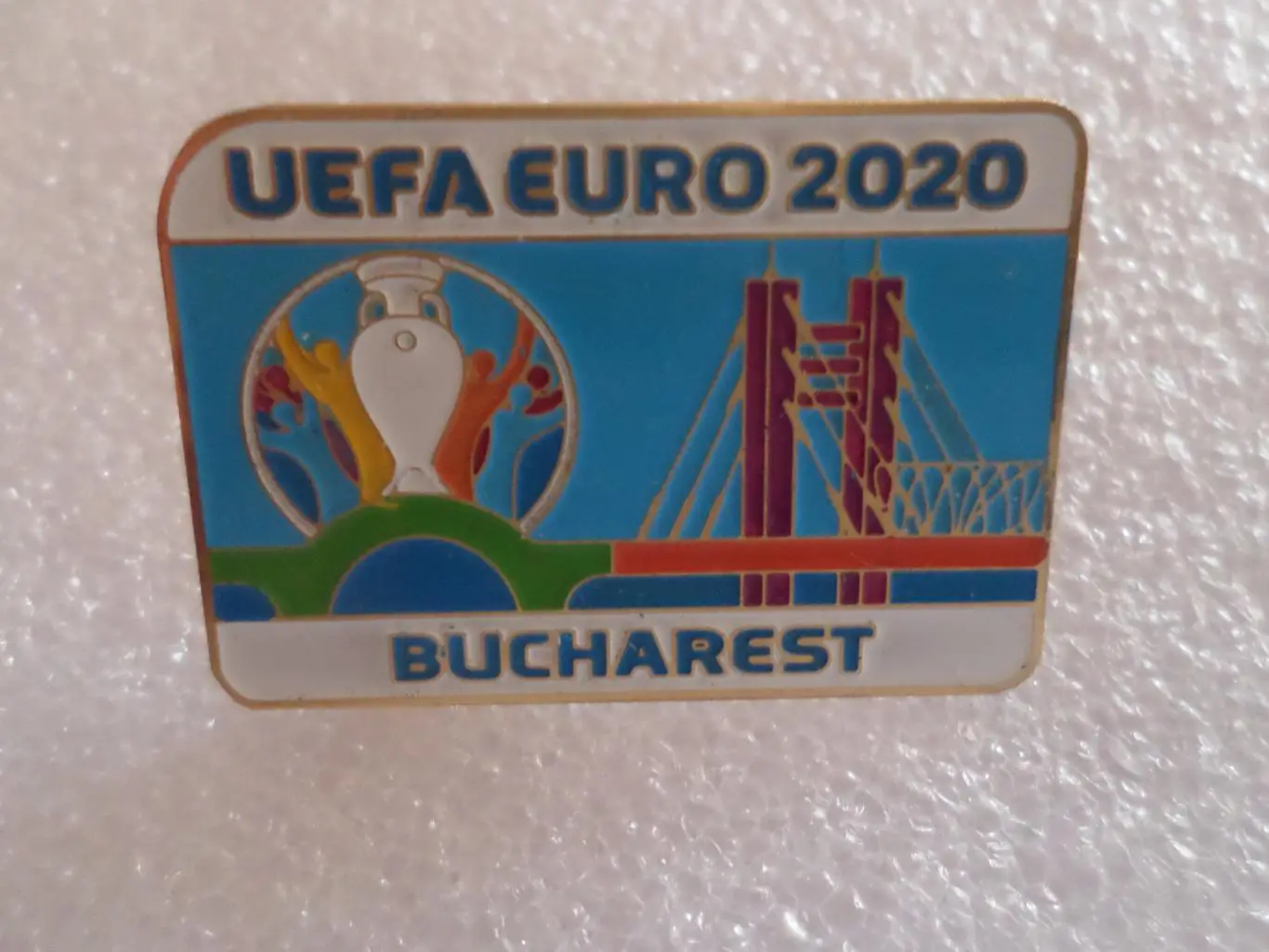Значок ЕВРО-2020 город Бухарест