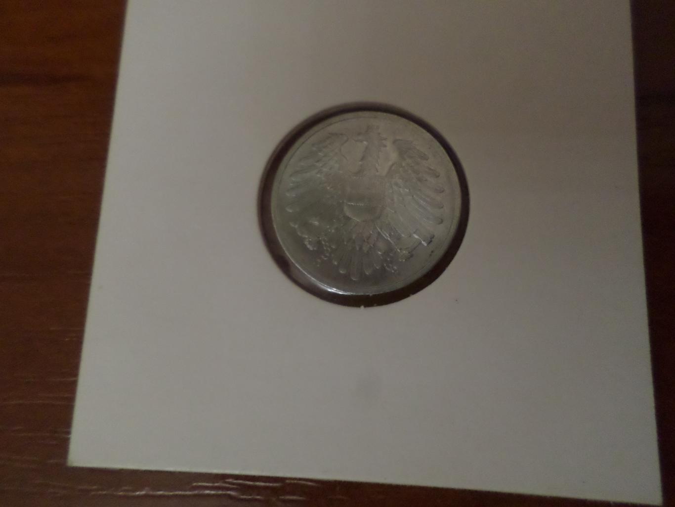 Монета 2 гроша Австрия 1966 г 1