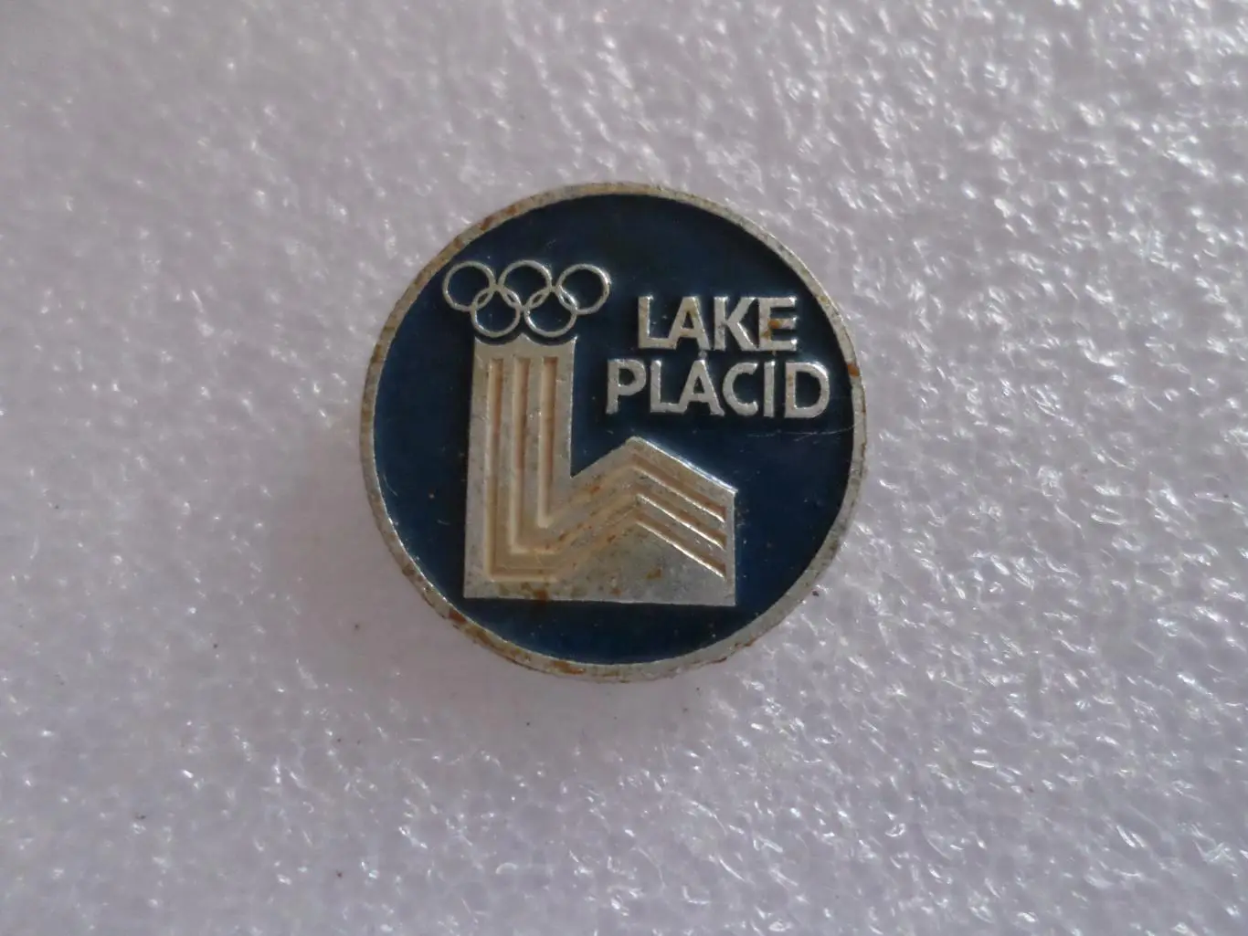 значок Олимпиада-80 Лэйк-Плэсид США 1980 г эмблема