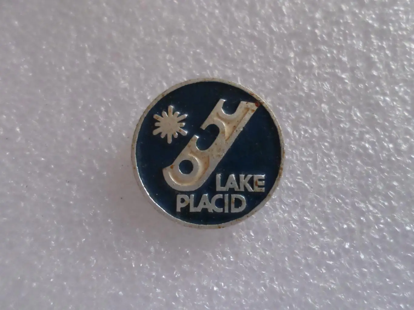 значок Олимпиада-80 Лэйк-Плэсид США 1980 г коньки