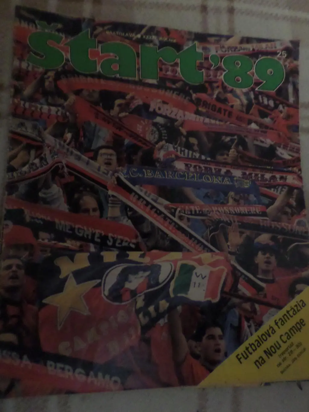 журнал Старт Чехословакия № 25 1988 г постер ГК Хипобанк