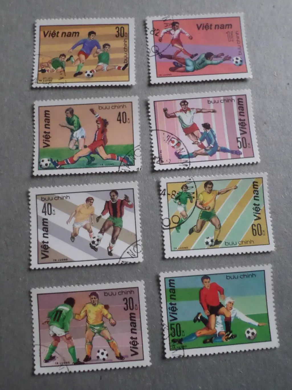 Марки Вьетнам футбол