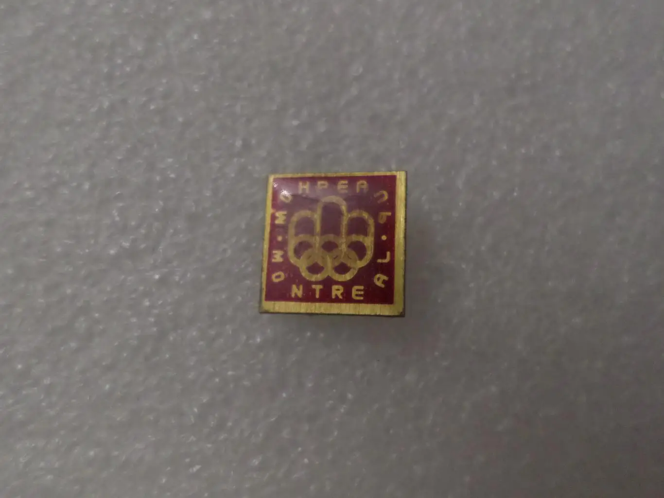 Значок Олимпиада-76 Канада Монреаль 1976 г эмблема