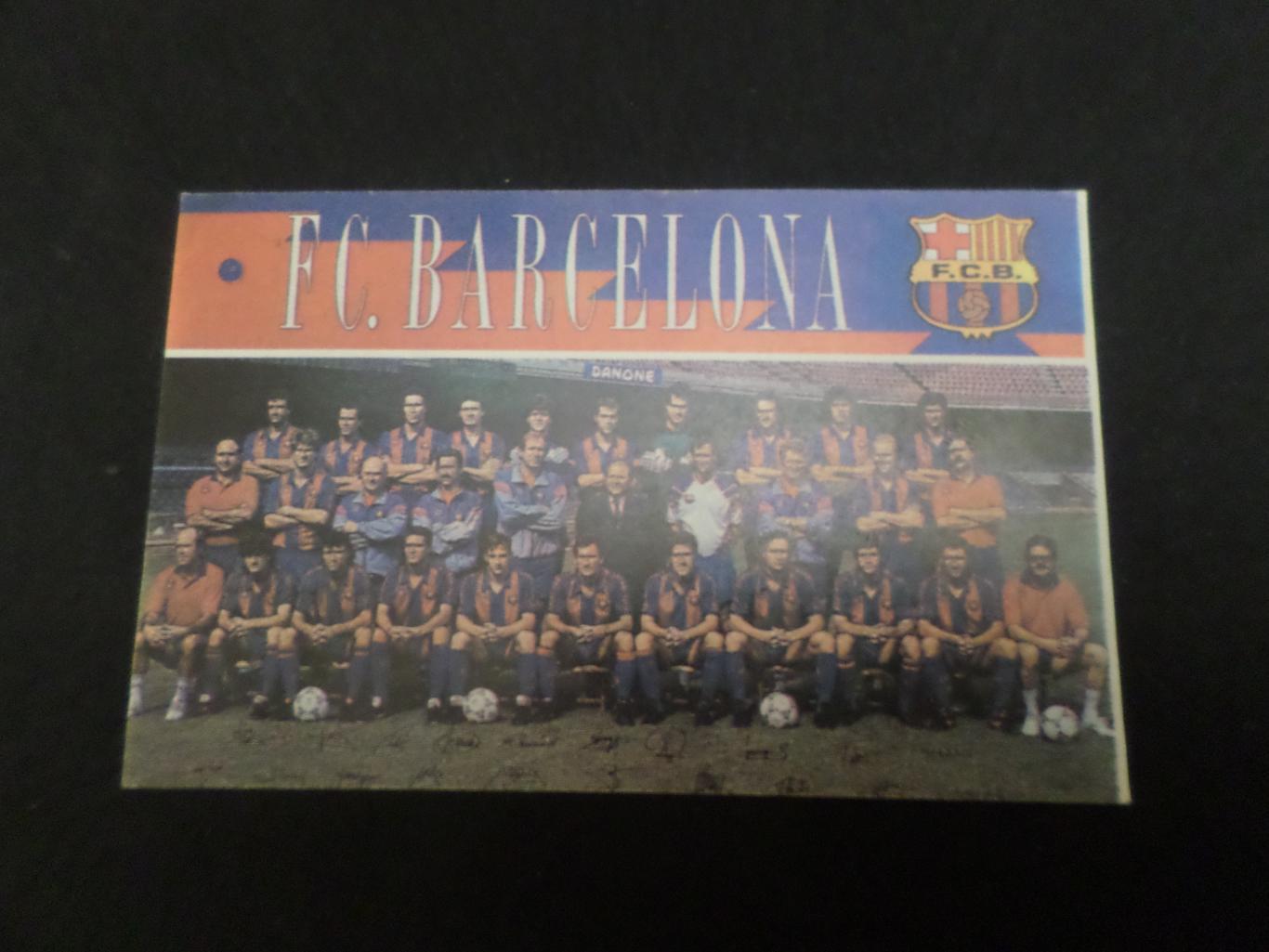 Календарик Барселона Испания 1992 г