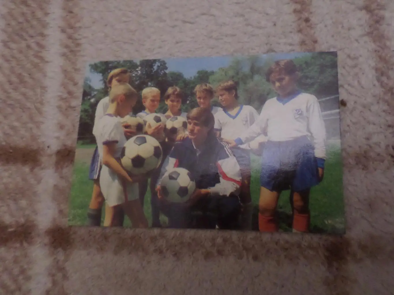 Календарик Василий Рац Динамо Киев 1990 г