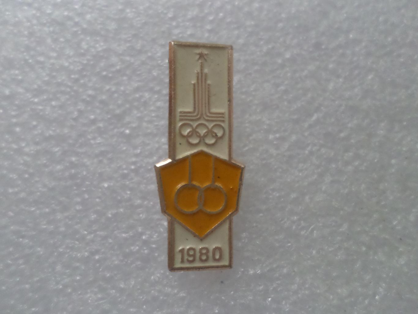 значок Олимпиада-80 Москва 1980 гимнастика