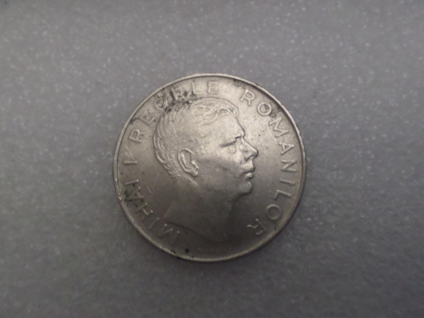 Монета 100 леи Румыния 1944 г 1