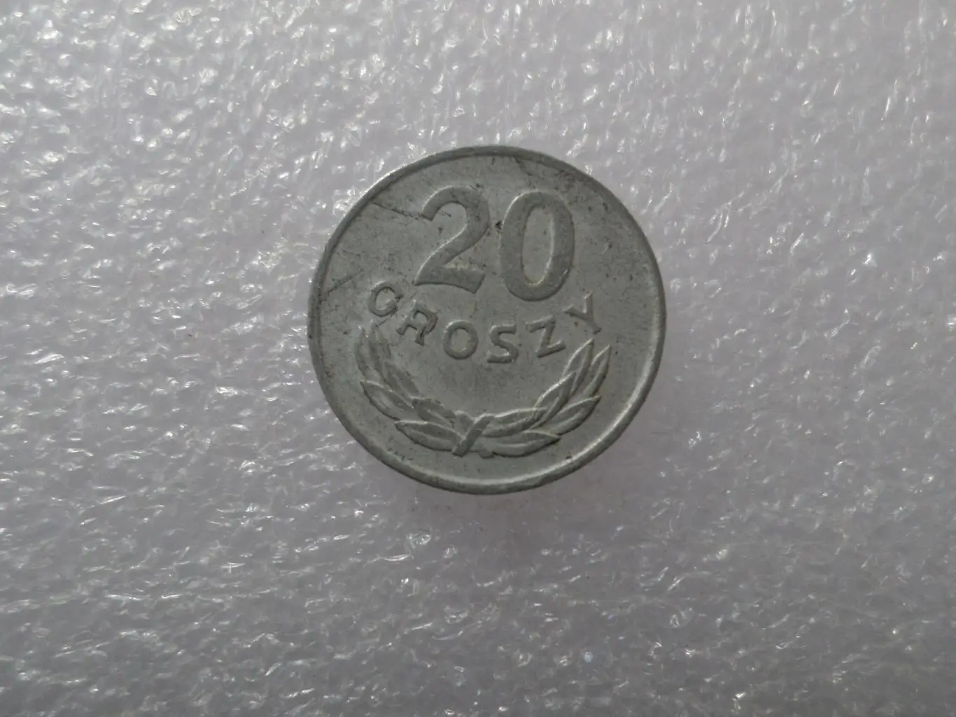 Монета 20 грошей Польша 1972 г