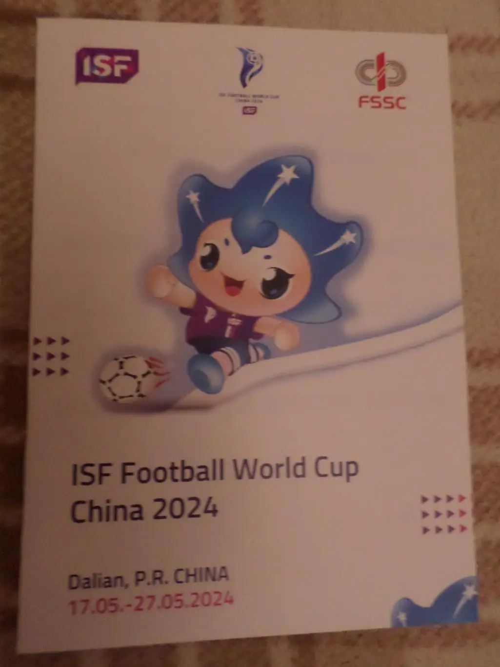 программа Чемпионат мира по футболу среди школьников Китай 2024 г сб. Украина