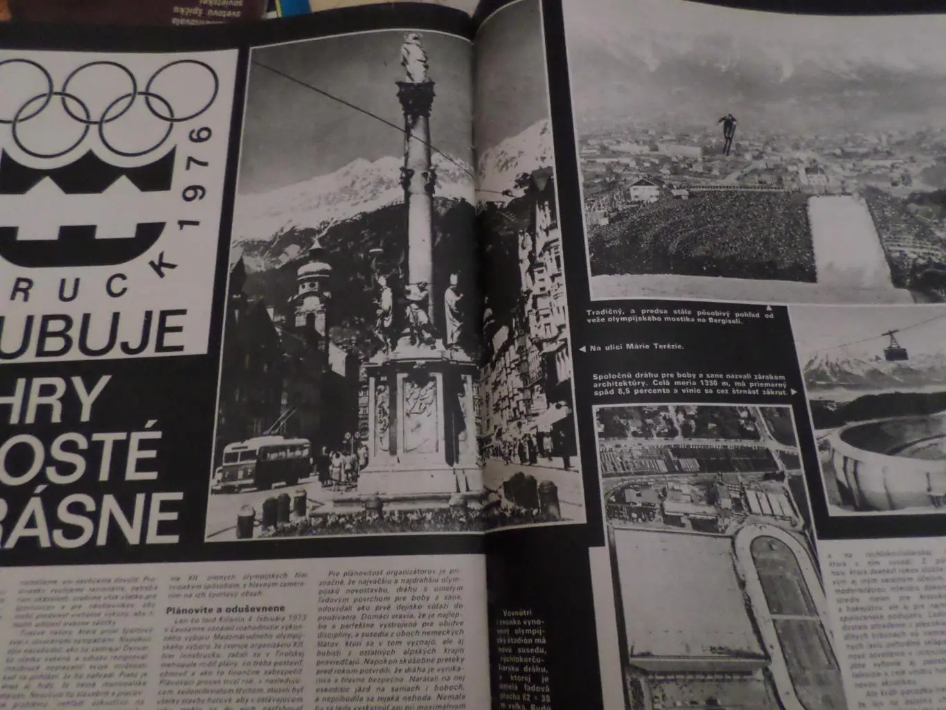 вырезки журнал Старт Чехословакия 1974 г 1