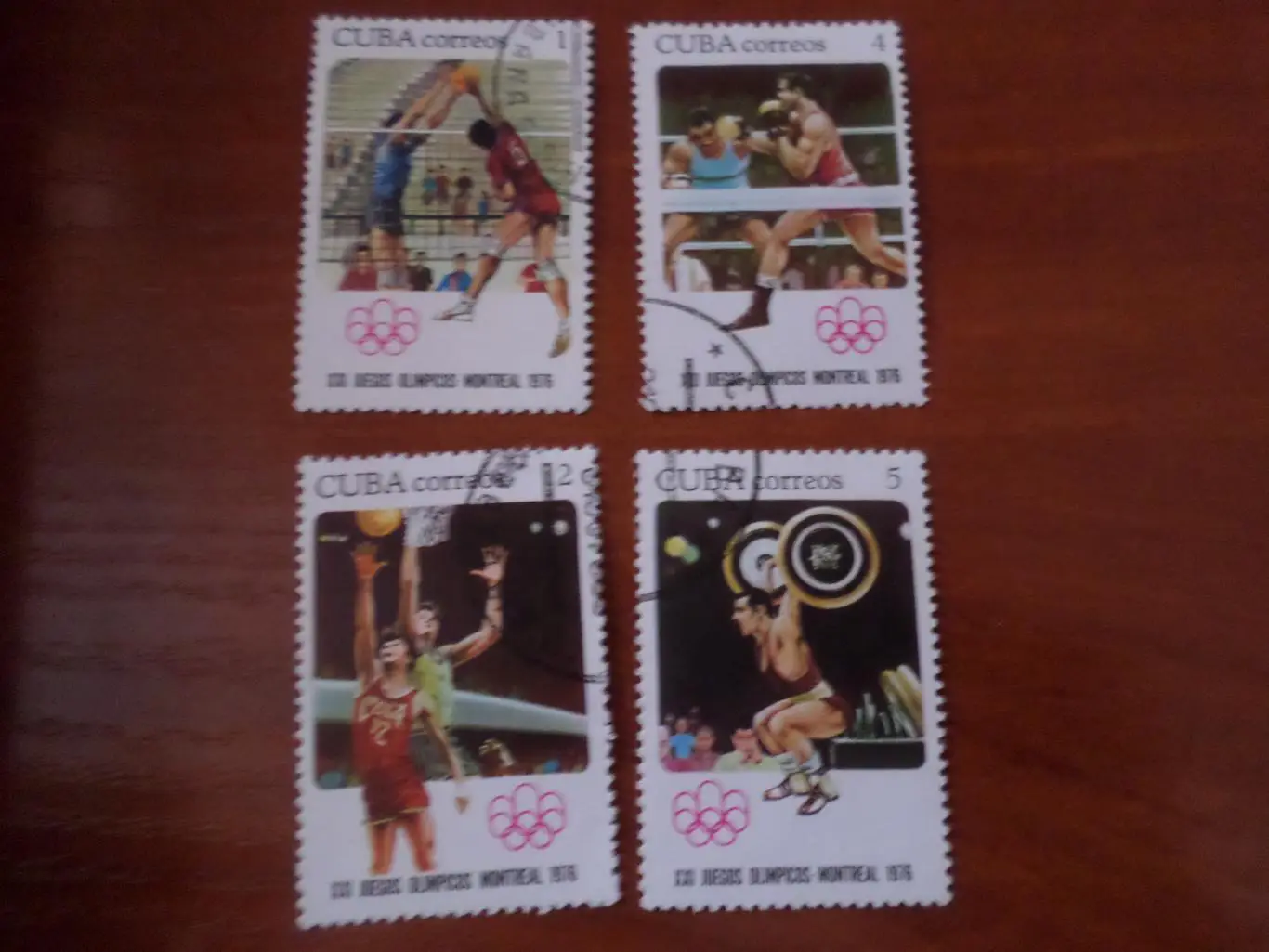 марки Куба Олимпийские игры 1976 г Монреаль Олимпиада-76 гаш
