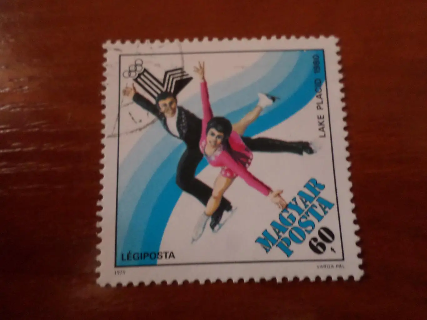 Марки Венгрия Олимпийские игры Лейк-Плэсид 1980 г