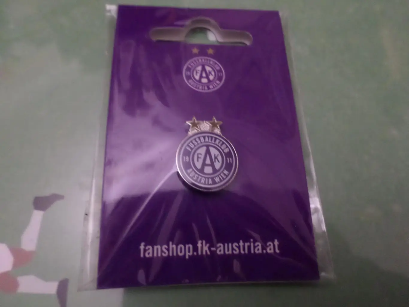 значок ФК Аустрия Вена Австрия официал 1