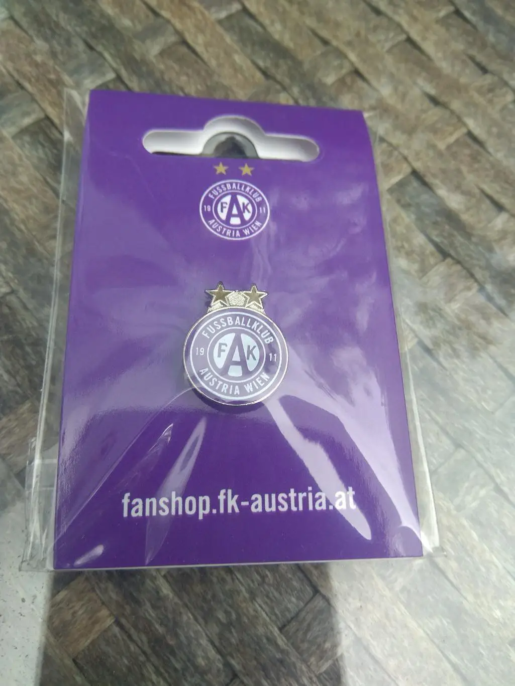 значок ФК Аустрия Вена Австрия официал 2