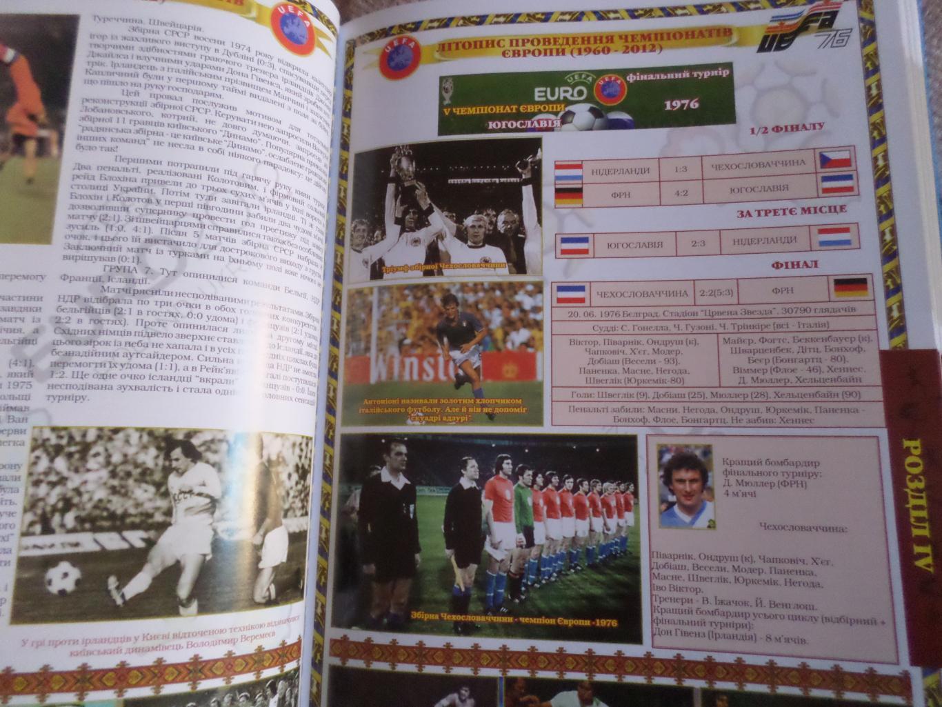 Федоренко - Літопис європейского та українського футболу Ужгород 2013 г 3