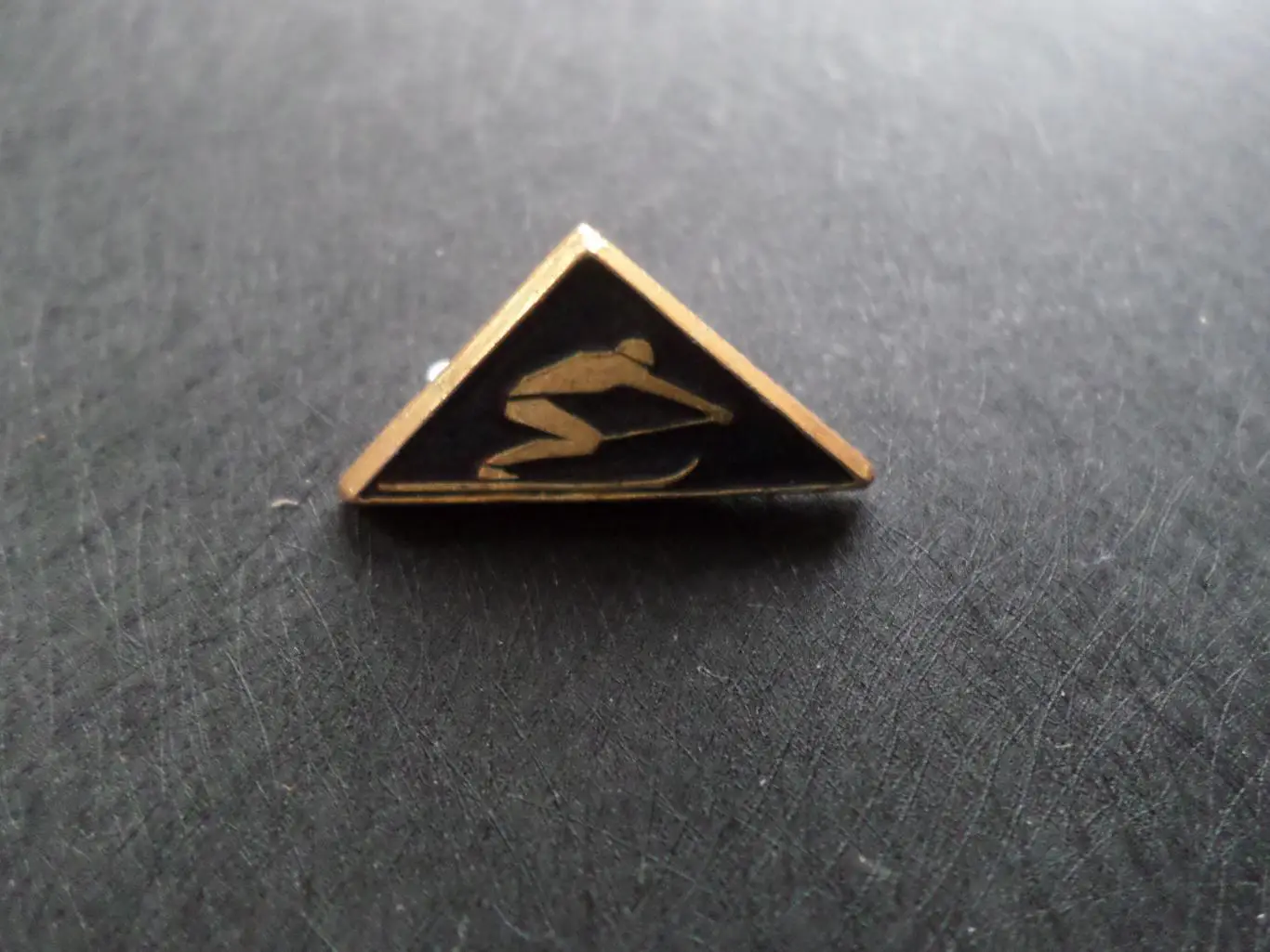 значок спорт Горнолыжный спорт