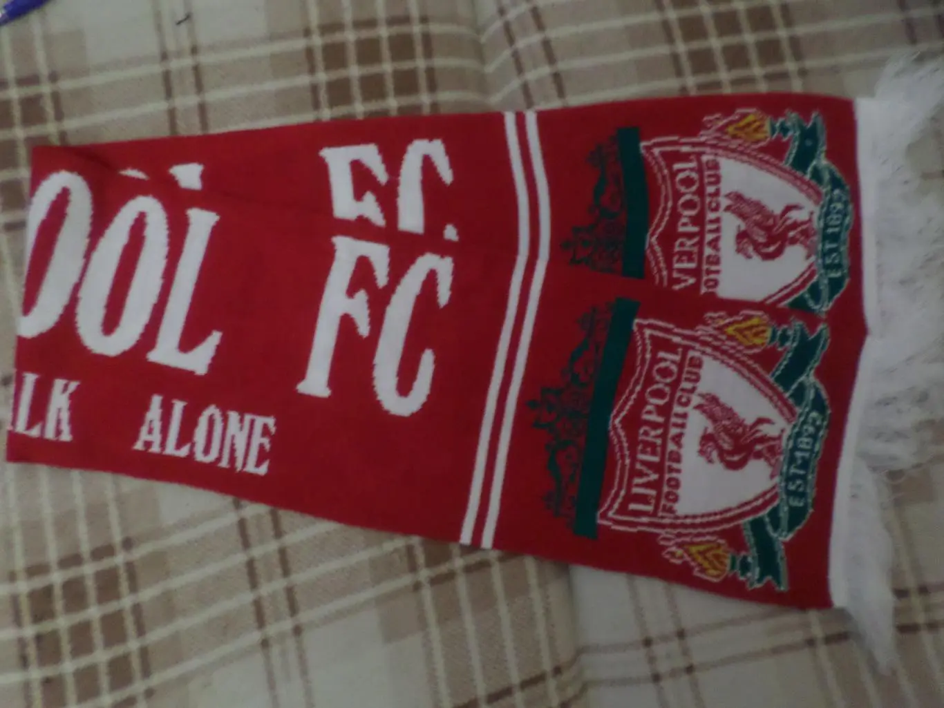 Шарф ФК Ливерпуль Англия.