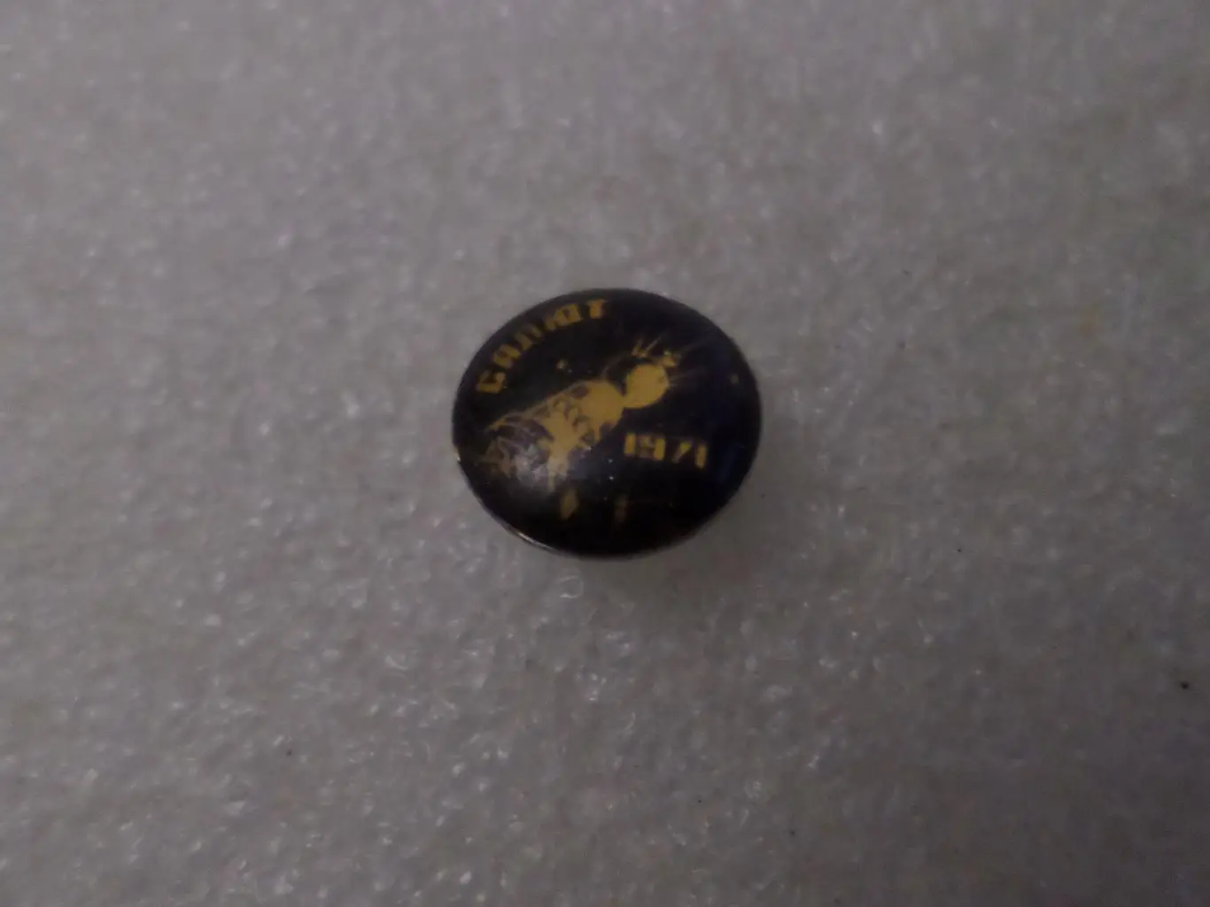 Значок космос станция Салют 1971 г