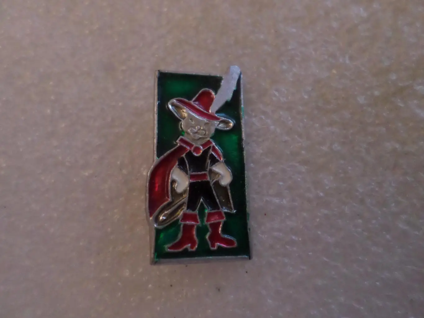 Значок детский Кот в сапогах