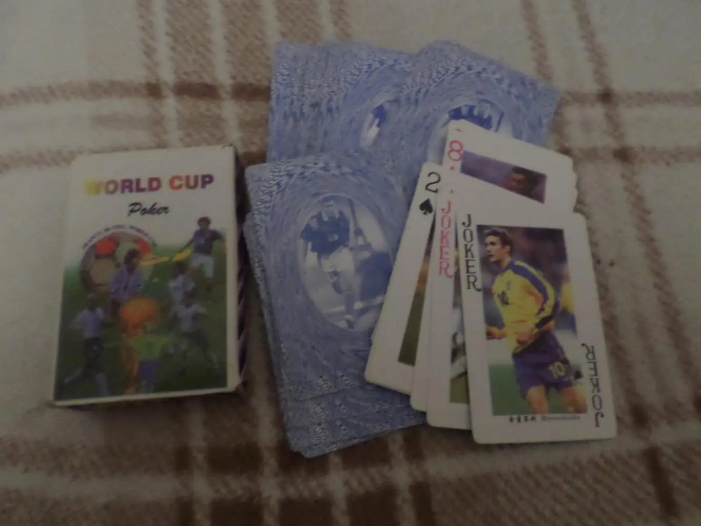 Карты игральные Футбол Чемпионат мира 1998 г 54 шт 1