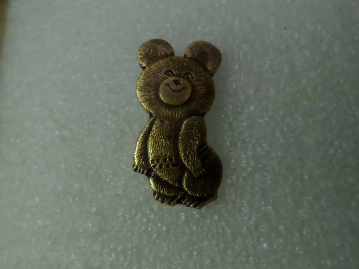 Значок Олимпиада-80 г. Москва 1980 г Мишка олимпийский.