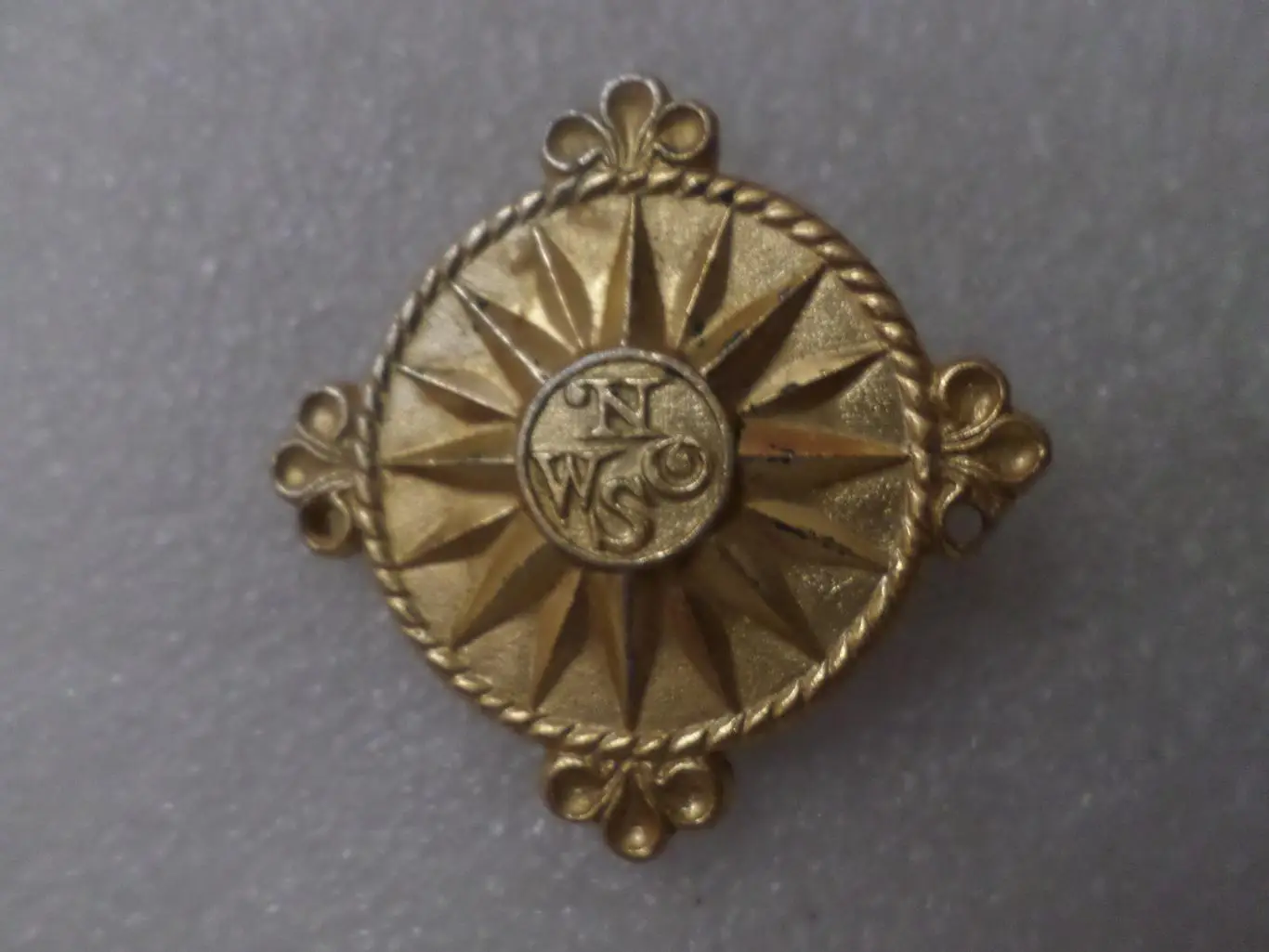 Значок стороны света Север, восток, запад, Юг