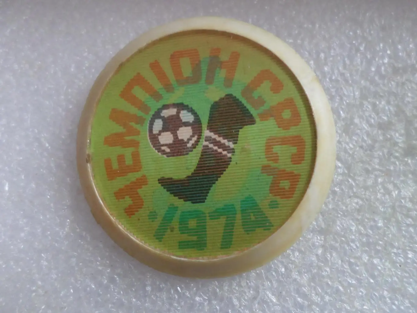 Значок Динамо Киев чемпион СССР по футболу 1974 г