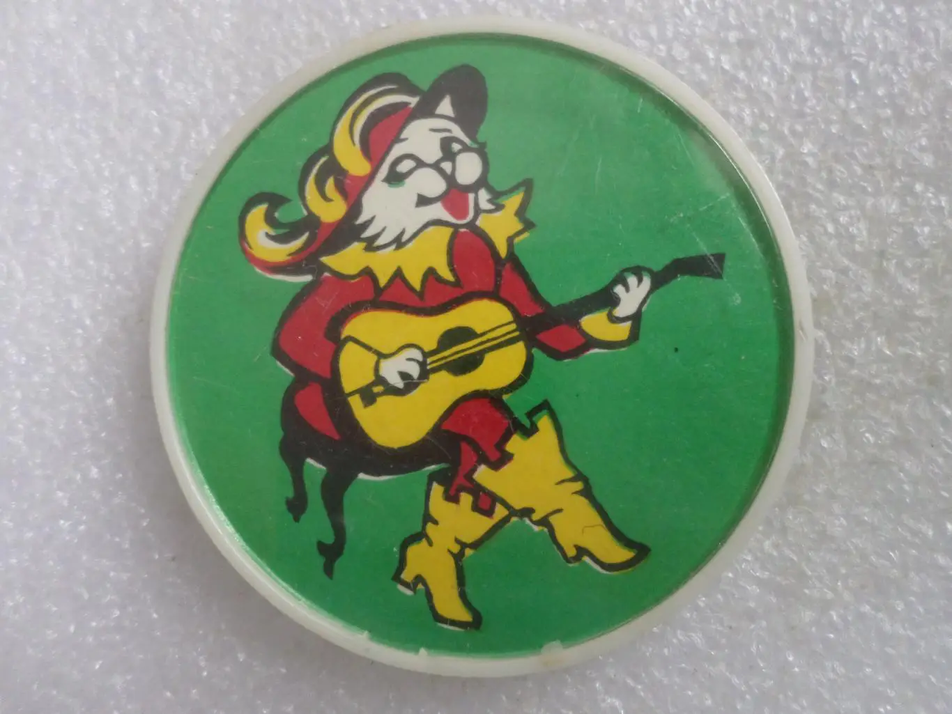 Значок детский мультфильм Кот в сапогах