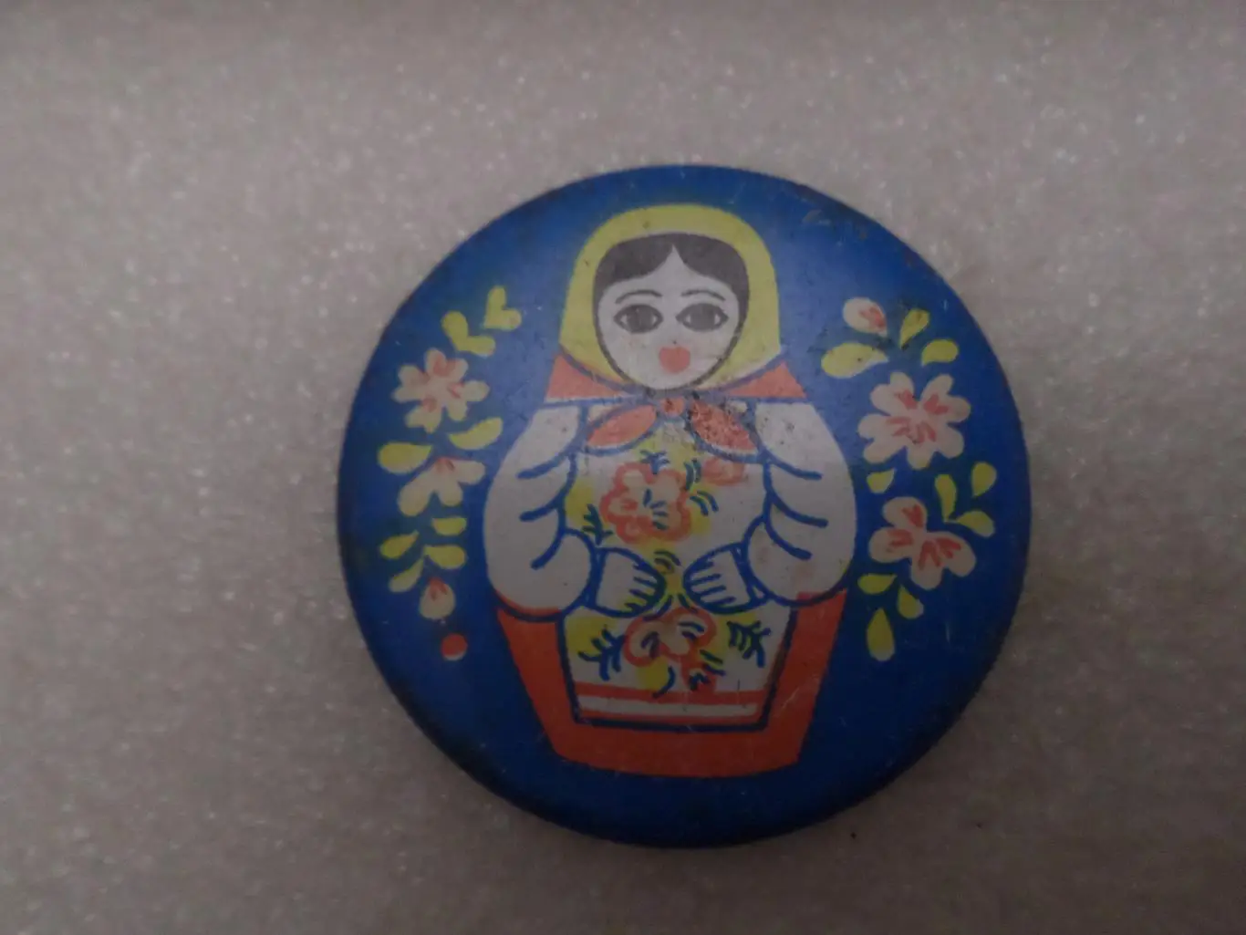 Значок детский Матрешка