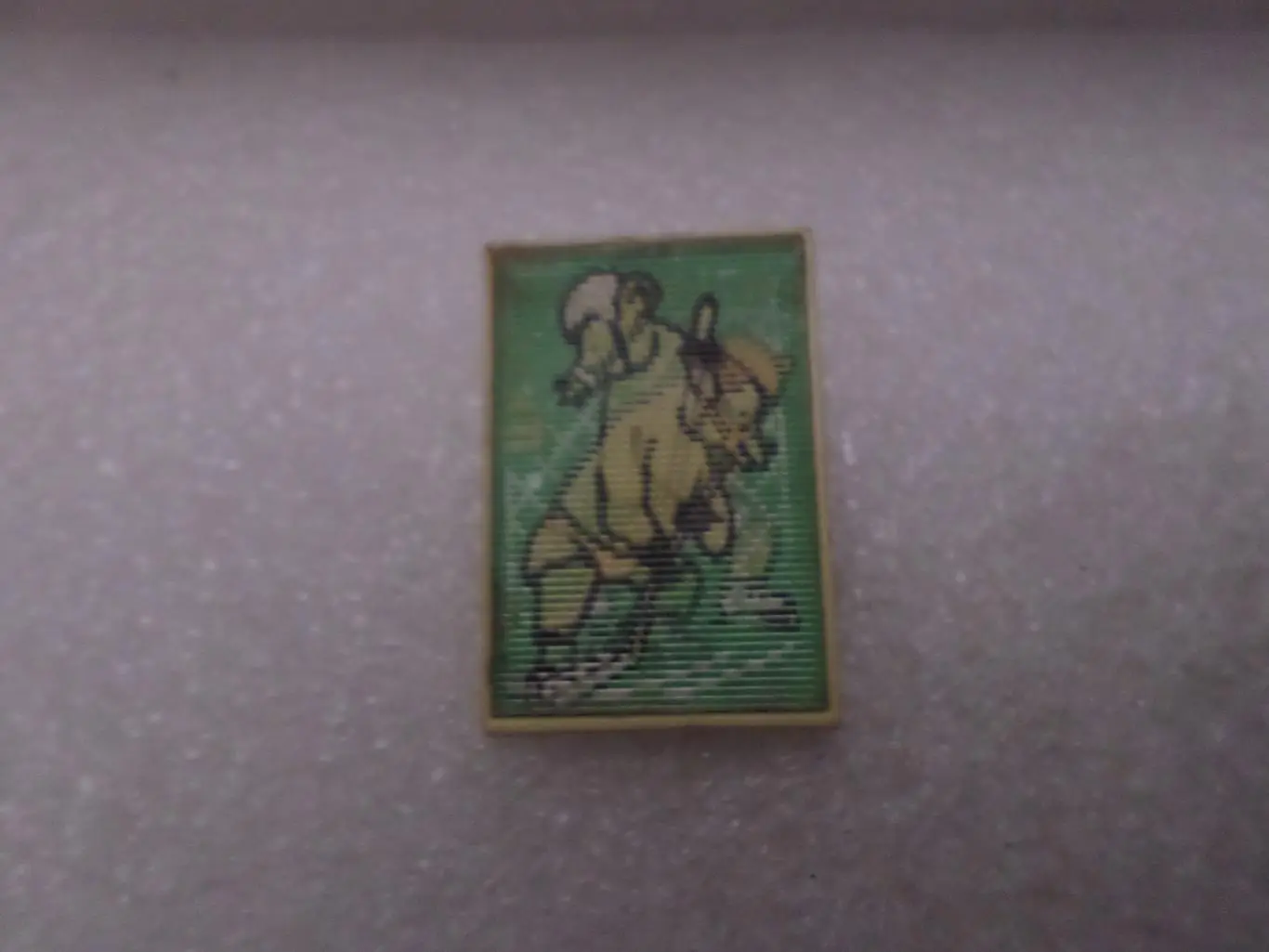 Значок детский переливной Цирк мишки- хоккеисты