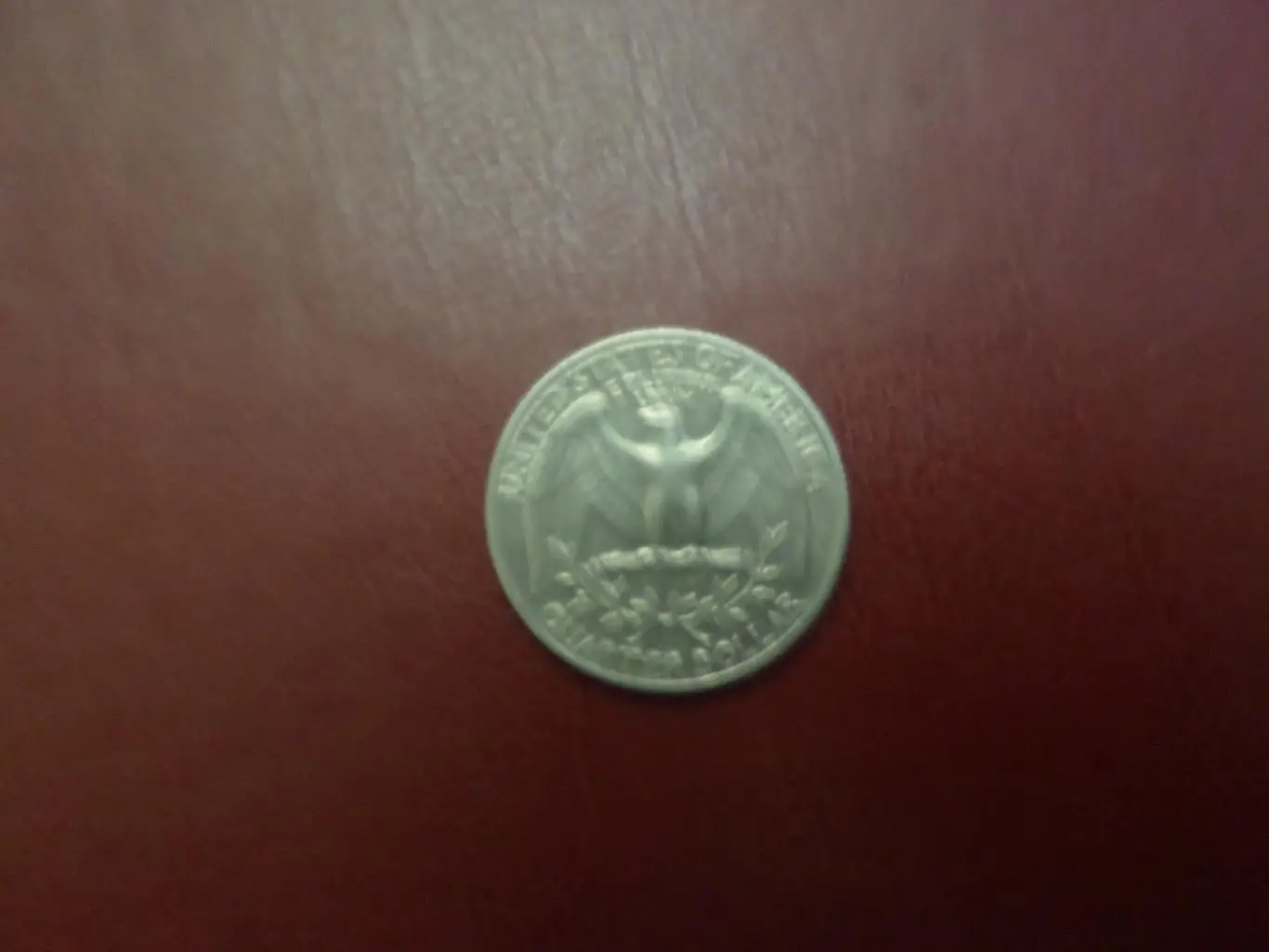 Монета 25 центов квотер США 1981 г 1