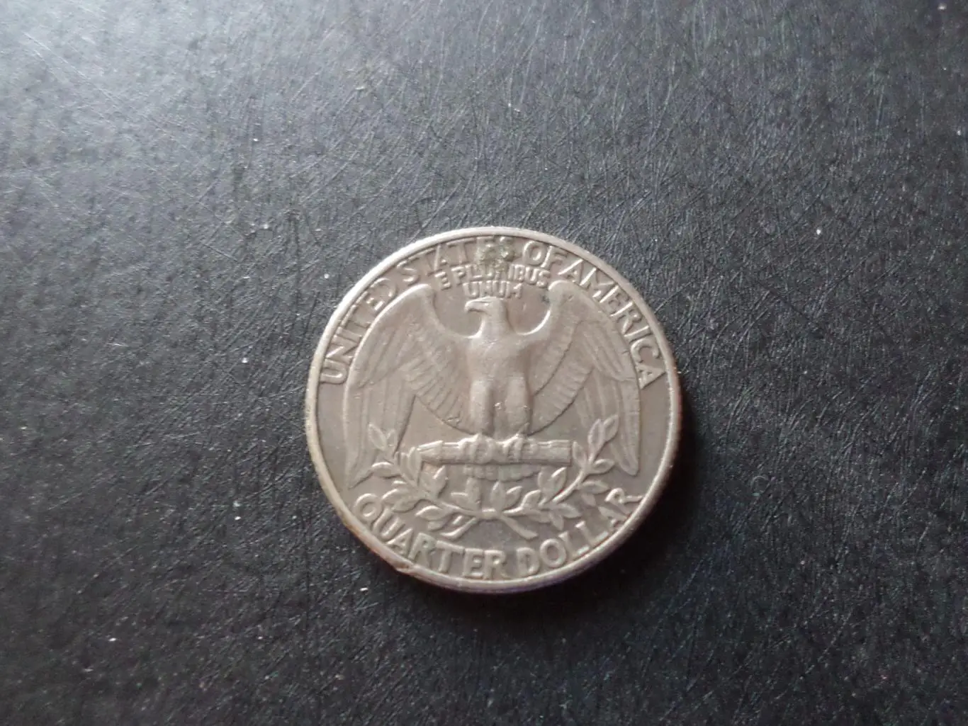 Монета 25 центов квотер США 1986 г 1