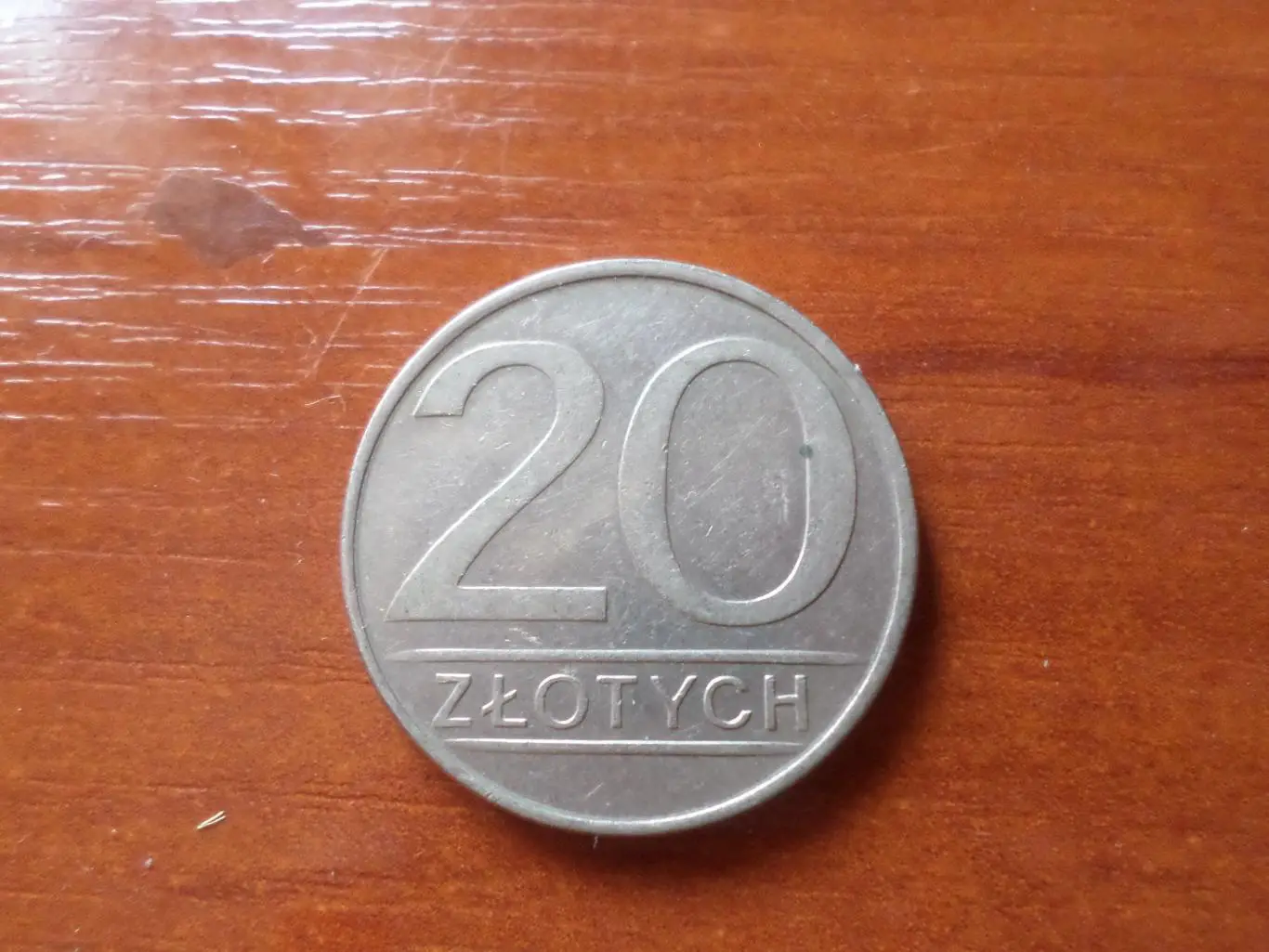 Монета 20 злотых Польша 1986 г