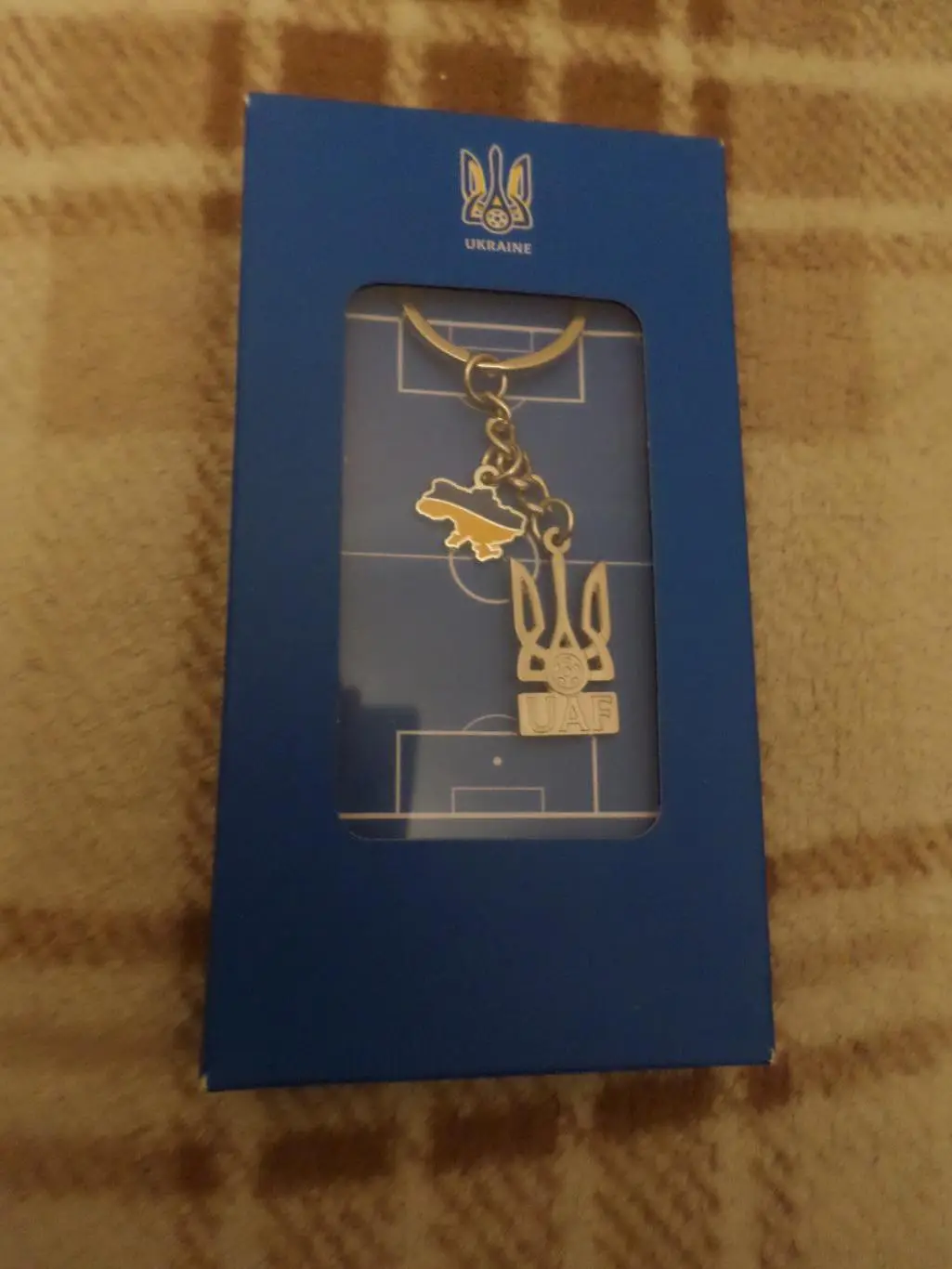 брелок Украинская ассоциация футбола УАФ ( федерация футбола)