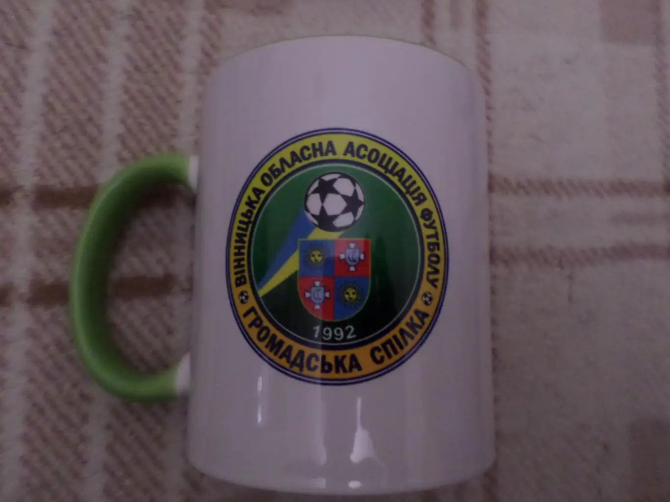 Чашка сувенирная Винницкая ассоциация футбола 30 лет