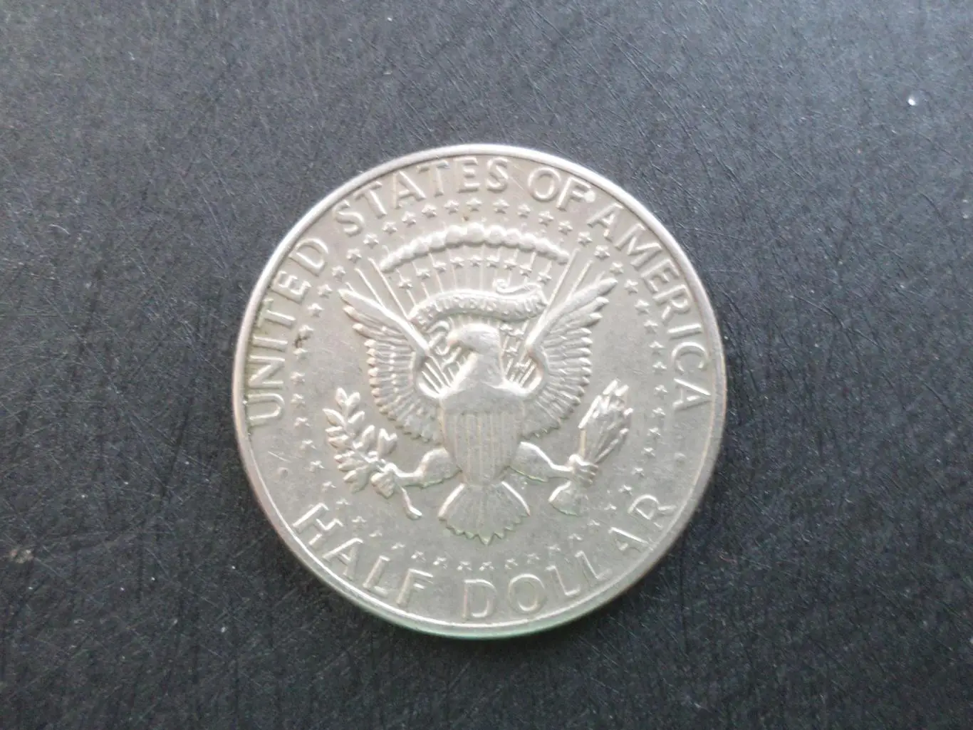 Монета 50 центов США 1972 г 1