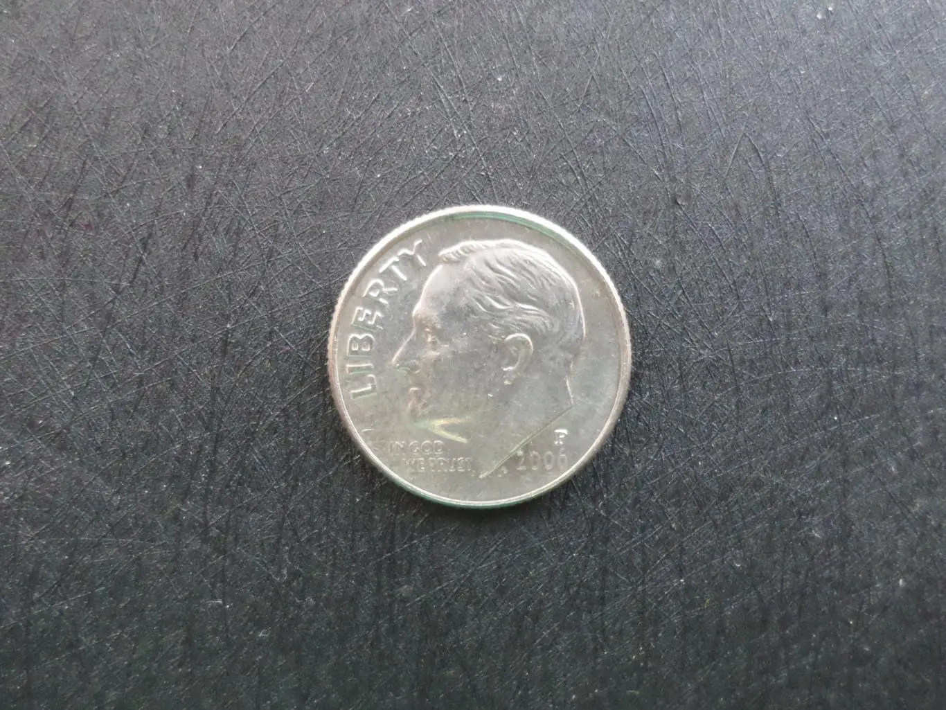 Монета 10 центов США 2006 г дайм